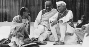 Who became the President of the Indian National Congress in 1946